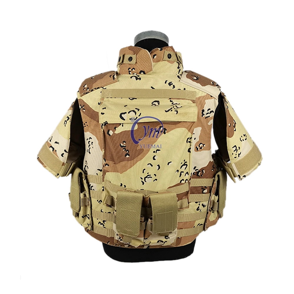 Whole Body Protect Ballistic Vest Camouflage Bullet Proof Jacket with Molle System