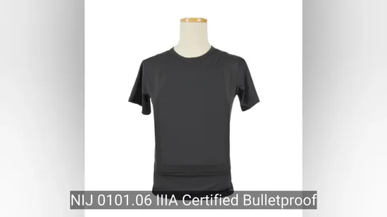 Chaleco antibalas Nij PE para militar Cordura (TYZ-BV1121)